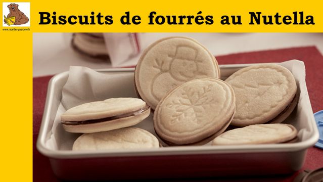 Biscuits de fourrés au Nutella