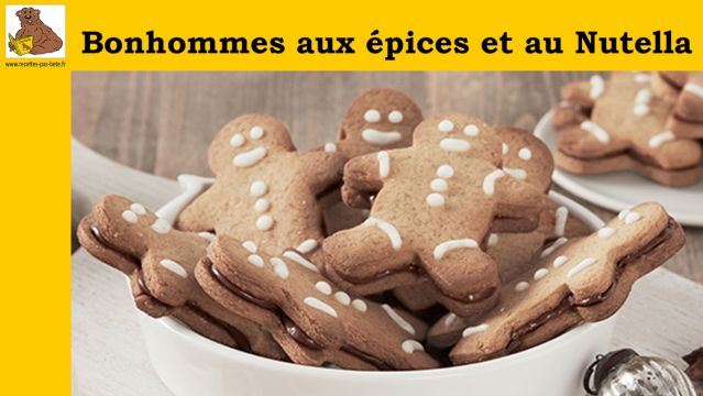 Bonhommes aux épices et au Nutella