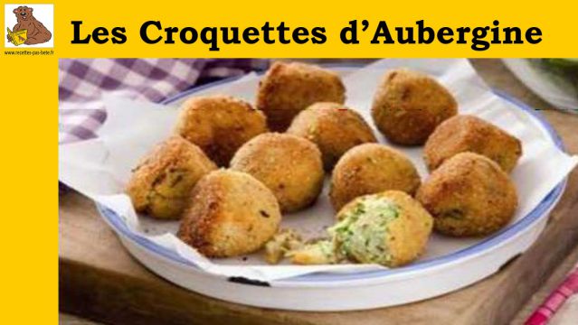 Les Croquettes d’aubergine